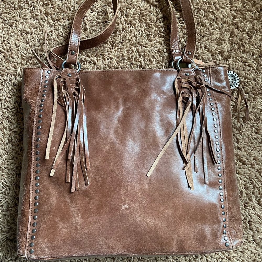 e; brown w/ Dbl Handles; New